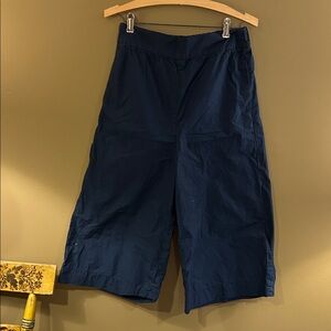 Madewell Women's Navy Wide Leg Pants